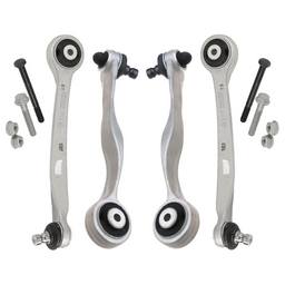 Audi VW Suspension Control Arm Kit - Front Upper (Forward and Rearward) 8E0407510P - Lemfoerder 3089380KIT